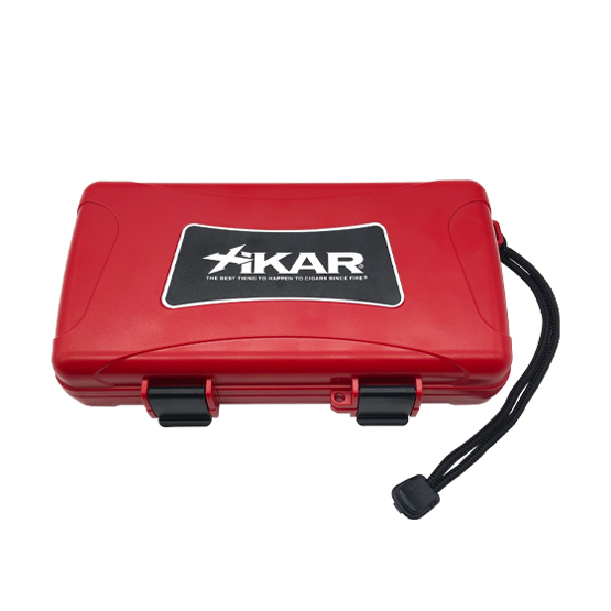 Xikar Travel Humidor Red Edition - 5 Cigar Capacity