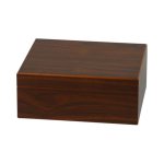 Walnut Cigar Humidor for 25 Cigars