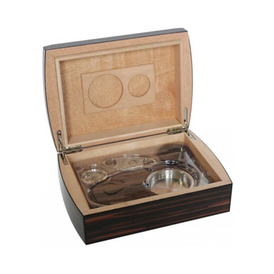 BLD Humidor Starter Kit Ebony - 25 Cigar Capacity