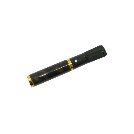 Dunhill White Spot Shortie Tortoise Laquer Gold Cigarette Holder