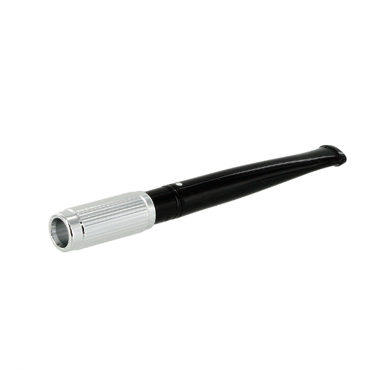 Dunhill White Spot Silver Aluminum Ejector Cigarette Holder (CH4103)