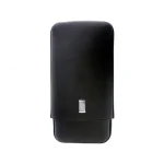 Dunhill White Spot Classic Black Cigar Case - 3F Corona Extra