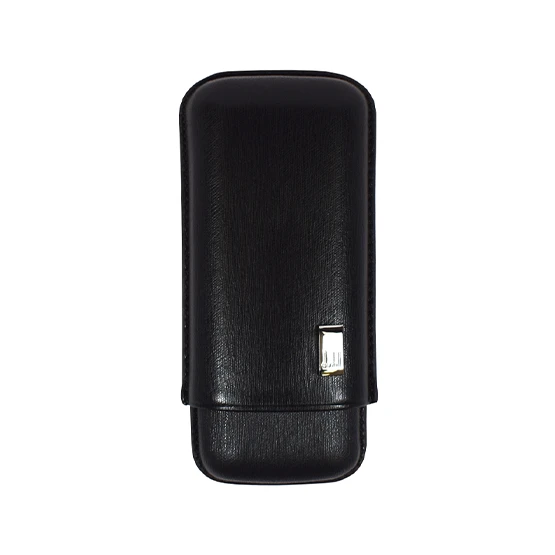 Dunhill White Spot Sidecar Cigar Case Black - 2F Robusto