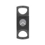 Elie Bleu Double Blade Cigar Cutter - Black Carbon Fibre
