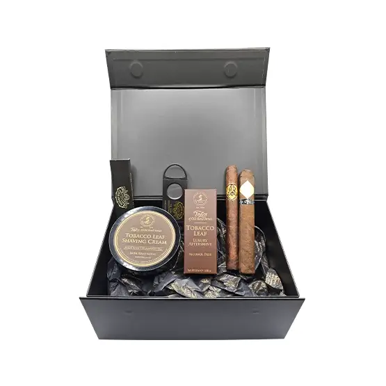 The Perfect Cigar and Tobacco Scented Shaving Gift Box