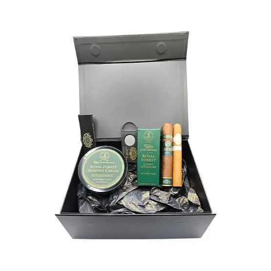 The Perfect Cigar and Royal Forest Scented Shaving Gift Box