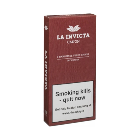 La Invicta Nicaraguan Canon Tubed Cigar - Pack of 3