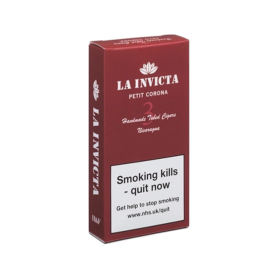 La Invicta Nicaraguan Petit Corona Tubed Cigar - Pack of 3
