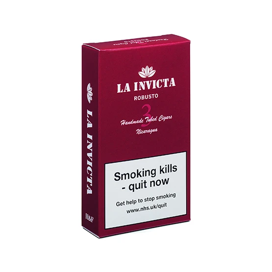 La Invicta Nicaraguan Robusto Tubed Cigar - Pack of 3