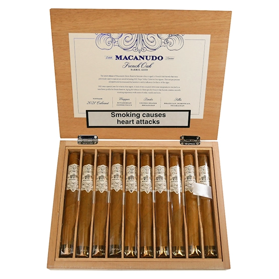 Macanudo French Oak Churchill - Box of 10
