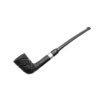 Peterson Speciality Sandblasted Nickel Mounted Dublin Pipe