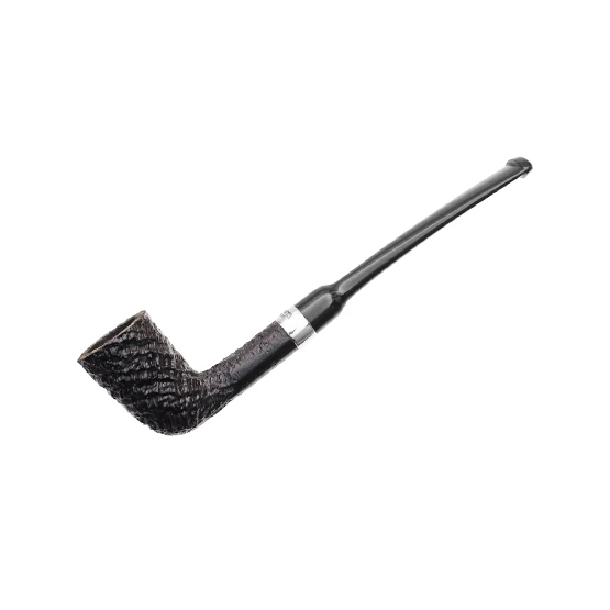 Peterson Speciality Sandblasted Nickel Mounted Dublin Pipe