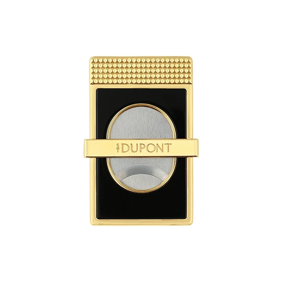 S.T. Dupont Slim Cigar Cutter – Black/Golden - Image 2