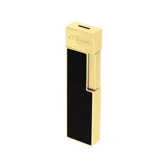 S.T. Dupont Twiggy Torch Flame Lighter – Black/Golden - Image 2