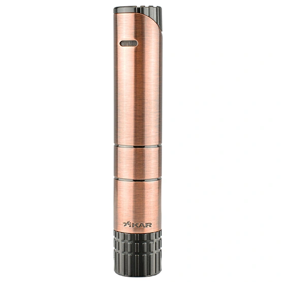 Xikar Turrim Single Jet Lighter - Vintage Bronze