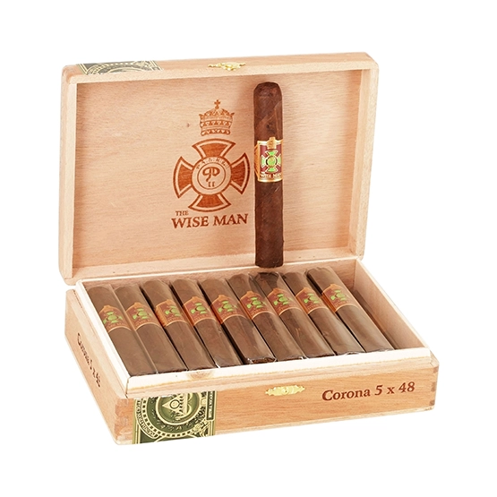 Foundation The Wise Man Maduro Corona Cigar - Box of 20