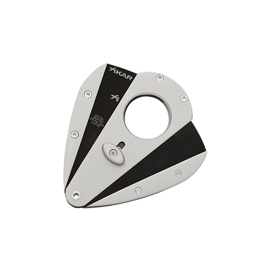 Xikar Xi1 Cigar Cutter - Silver with Black Blade - Image 2