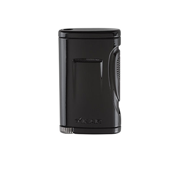 Xikar Xidris Single Jet Flame Cigar Lighter - Jet Black