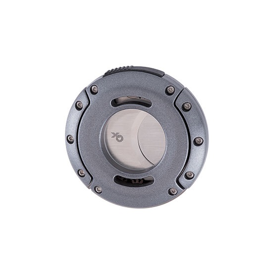 Xikar XO Cigar Cutter - Gunmetal with Chrome Blades