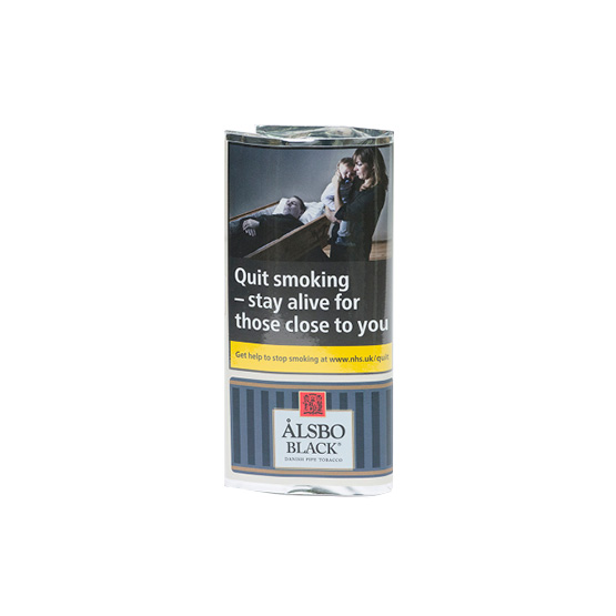 Alsbo Black Pipe Tobacco 50g - Single Pack