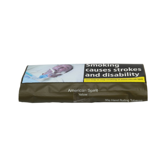American Spirit Hand Rolling Tobacco Yellow 30g - Single Pack