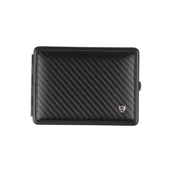 VH Leather Carbonesque Superking Cigarette Case