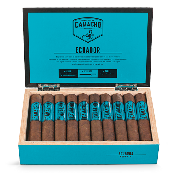 Camacho Ecuador Robusto Cigar - Box of 20