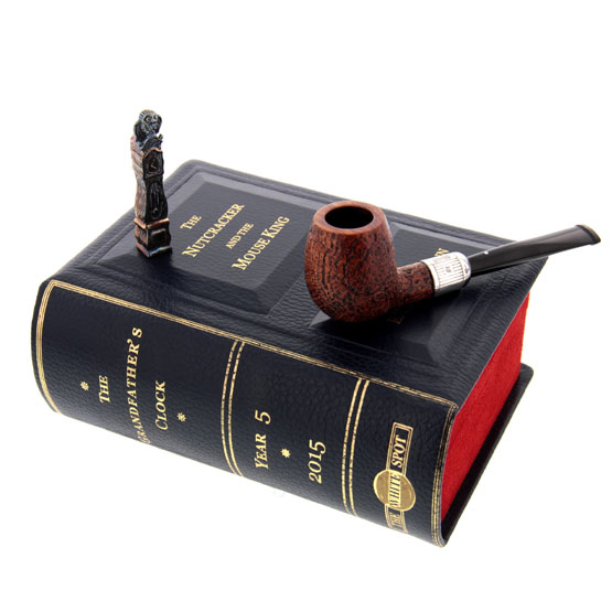 Dunhill White Spot Christmas Pipe 2015 - The Grandfather's Clock - Image 2