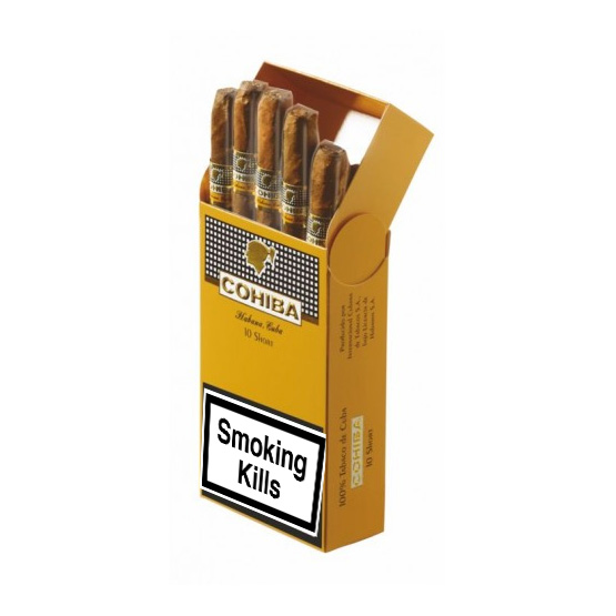 Cohiba Shorts (10 Cigars) - Single Pack - Image 2