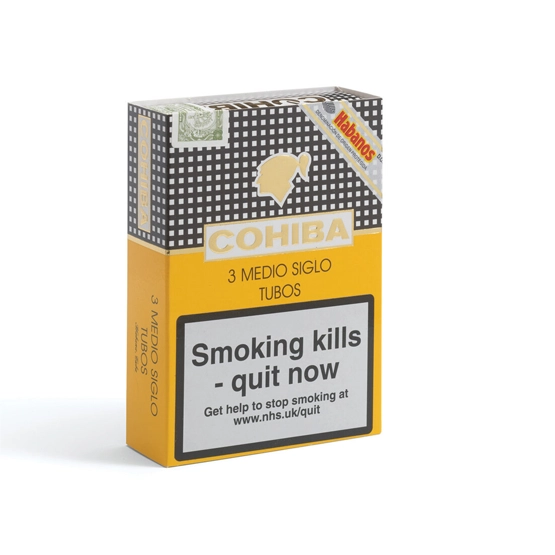 Cohiba Medio Siglo Cigar - Pack of 3 Tubos