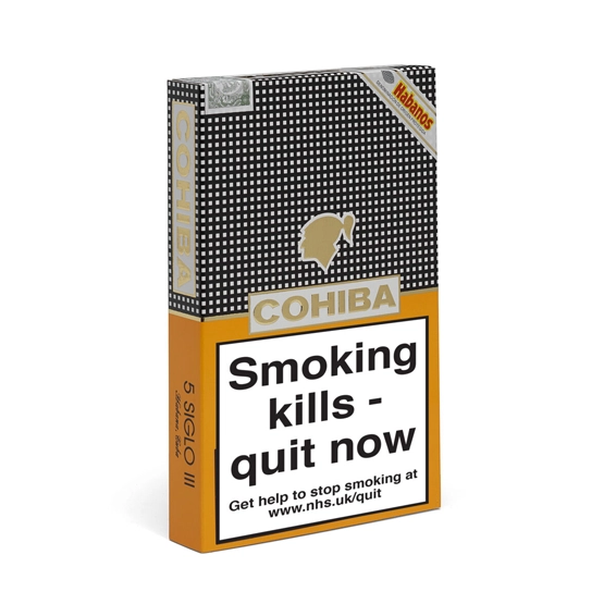 Cohiba Siglo III Cigar - Pack of 5