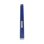 Colibri Aura Flat Flame Lighter - Blue & Chrome