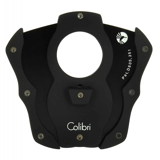 Colibri Cut Cigar Cutter - Black with Black Blades - Image 2