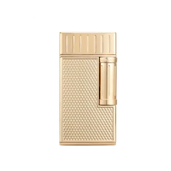 Colibri Julius Classic Double Flame Cigar Lighter - Gold