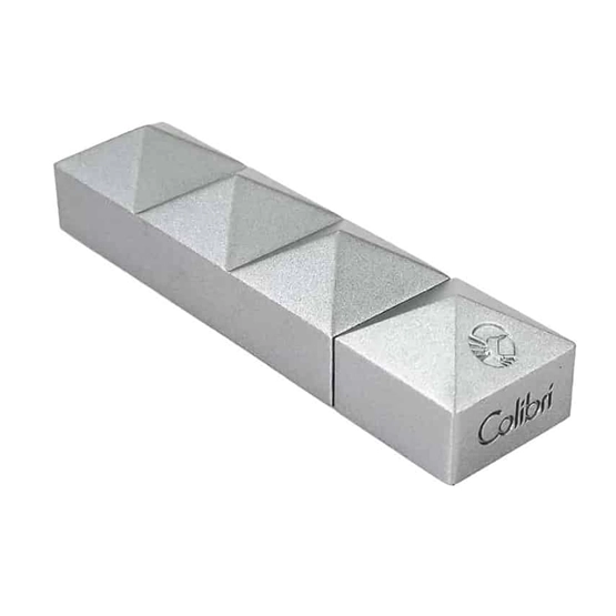 Colibri Quasar Punch Cigar Cutter - Silver