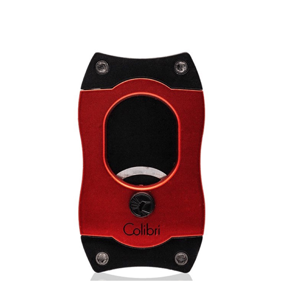 Colibri S-Cut Cigar Cutter - Red & Black - Image 2