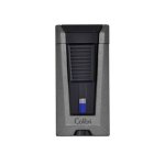 Colibri Stealth Triple Jet Cigar Lighter - Charcoal & Black