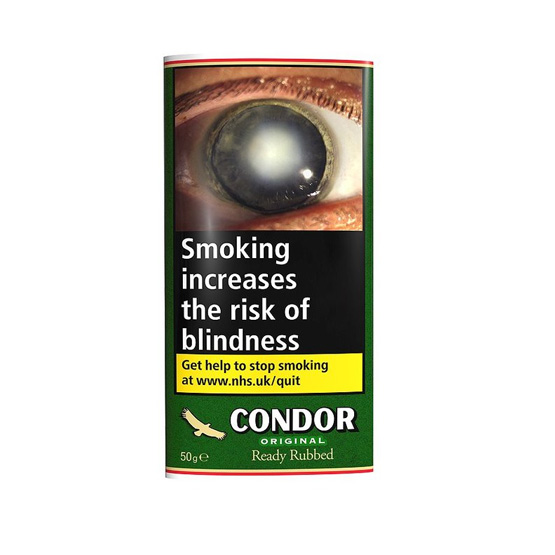Condor Original Ready Rubbed Pipe Tobacco 50g - Single Pack