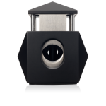Colibri Quasar Two-in-One Desktop Cigar Cutter - Black