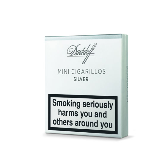 Davidoff Mini Silver (20 Cigarillos) - Single Pack - Image 3