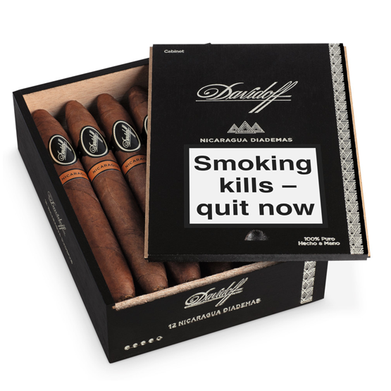 Davidoff Nicaragua Diademas Cigar Box of 12