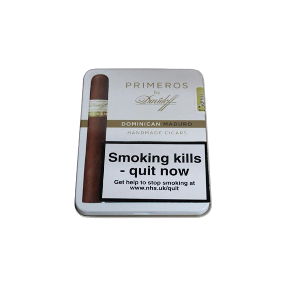 Davidoff Primeros Dominican Maduro Cigars - Tin of 6