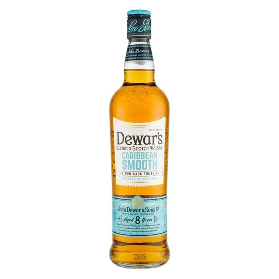 Dewar's 8 Year Old Caribbean Smooth Blended Scotch Whisky (70cl / 40%)