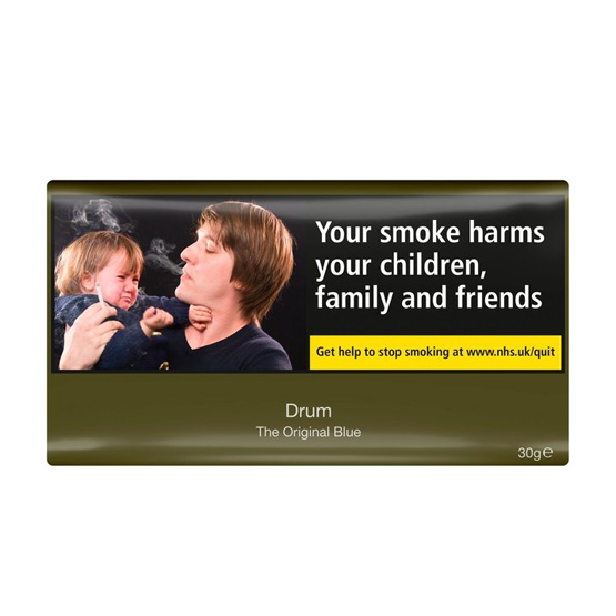 Drum The Original Blue Hand Rolling Tobacco 30g - Single Pack
