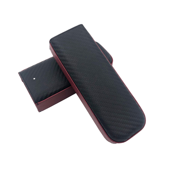 Dunhill White Spot Highland 9 Cigar Case (2 Robusto) - Limited Edition Black and Orange - Image 2