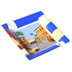 Elie Bleu Large Porcelain Ashtray (4 Cigars) - Le Parisien