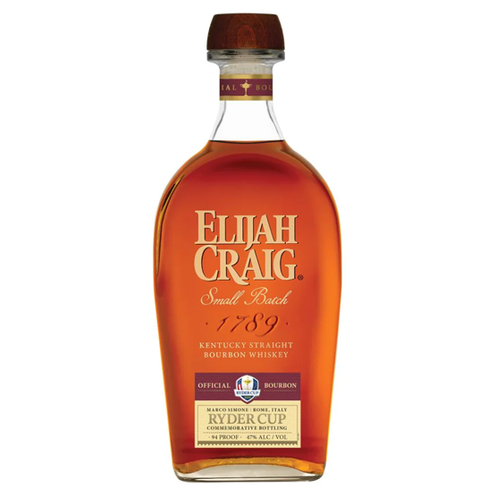 Elijah Craig Small Batch Ryder Cup 2023 Commemorative Edition Whiskey (70cl / 47%)