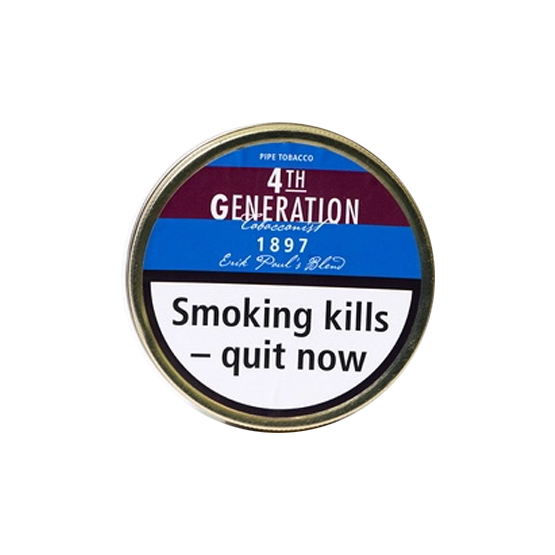 Erik Stokkebye 4th Generation 1897 Pipe Tobacco 50g - Single Tin