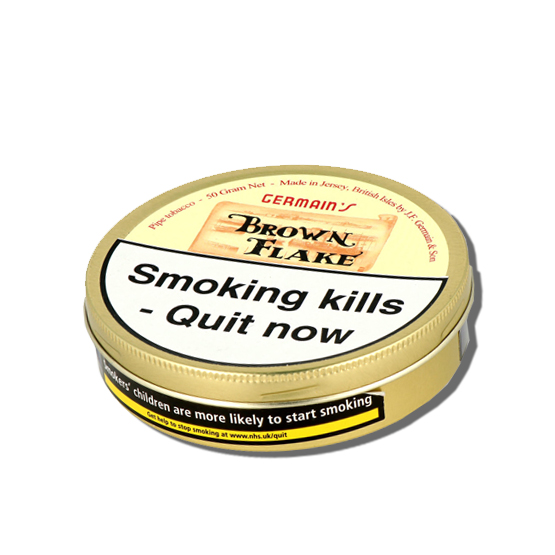 Germain's Brown Flake British Pipe Tobacco 50g - Single Tin