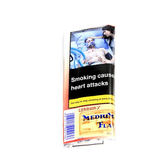 Germain's Medium Flake British Pipe Tobacco 50g - Single Tin - Image 2